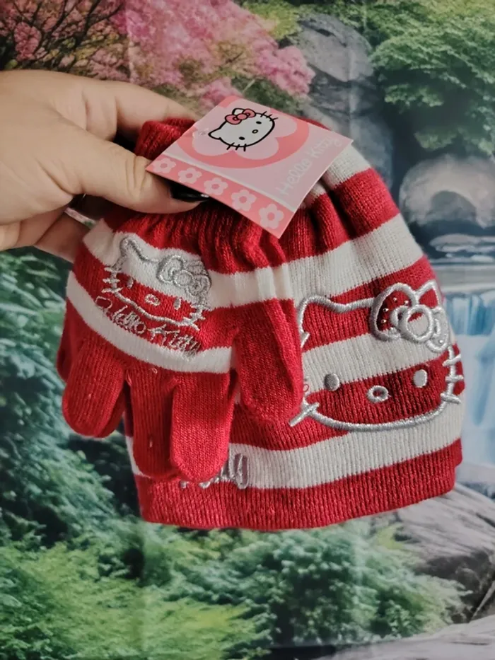 Ensemble bonnet gants