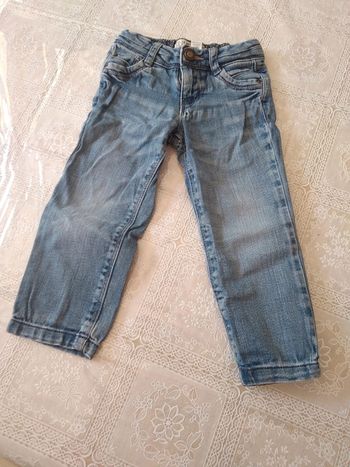 Pantalon en jean bleu 2 ans