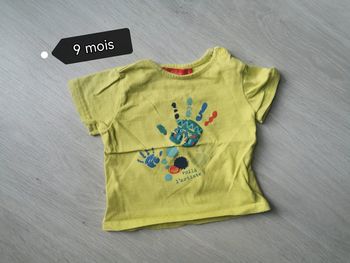T-shirt  garçon 9 mois