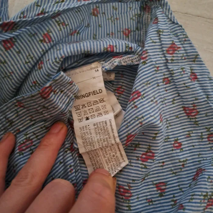 Chemise fleurie Springfield - Taille 34 / XS - Peu portée - photo numéro 4