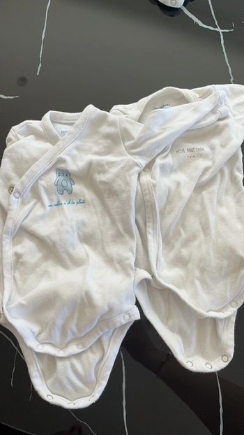 Lot de 2 bodies manche longues