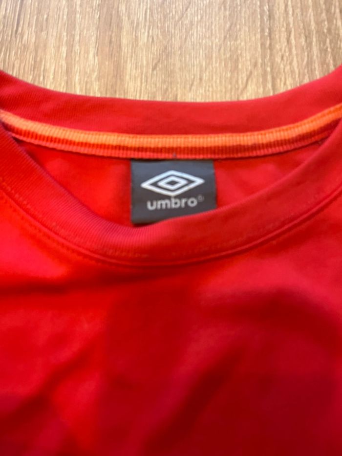 T-shirt manches courtes rouge - photo numéro 3