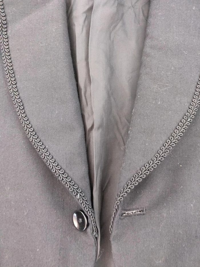 Veste de costume noire Marzotto 54 - photo numéro 2