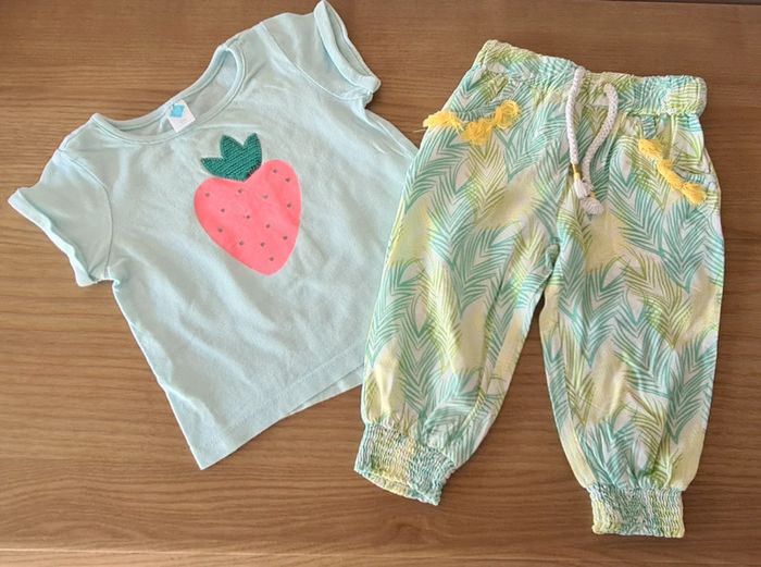 Ensemble 2 pièces été fille TEX