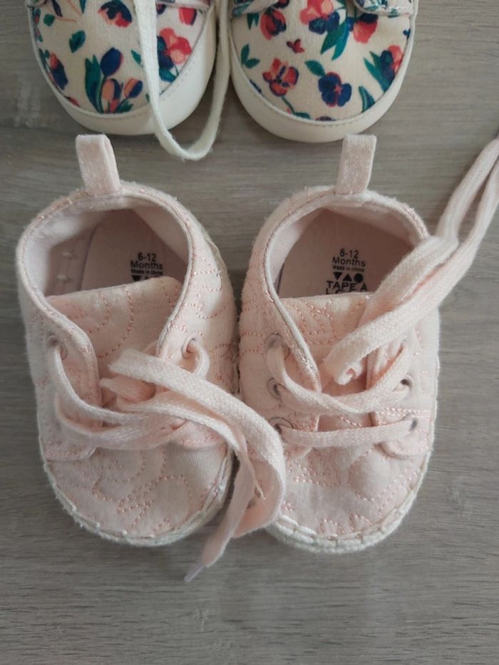 Lot chaussures 1er âge bébé - photo numéro 2