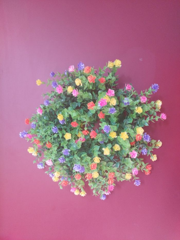 Couronne de porte printanière 20 cm