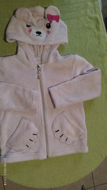 Veste polaire zippée