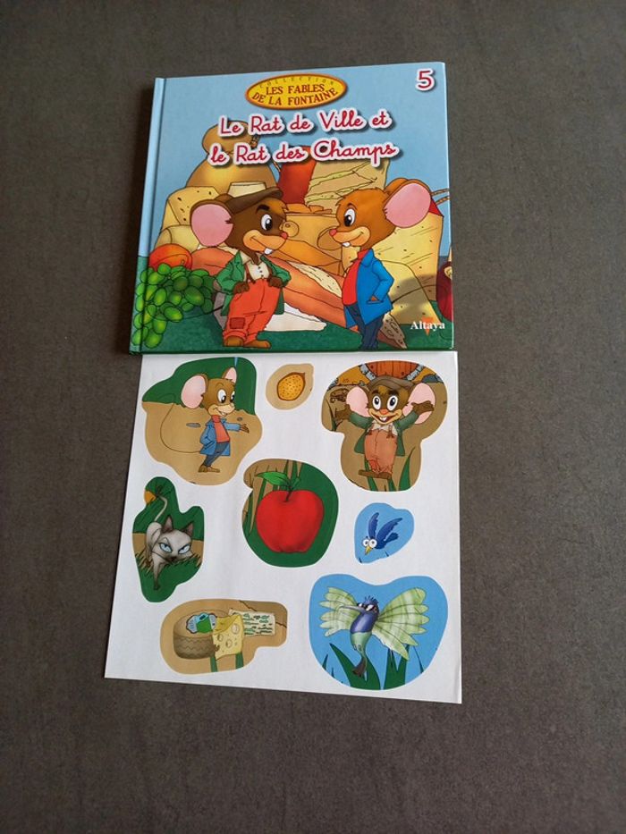 Livre Le rat de ville et le rat des champs