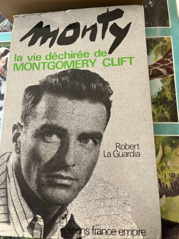 Livre la vie déchirée de Montgomery Clift