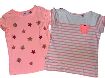 2 tee-shirts#okaidi#taille 8 ans