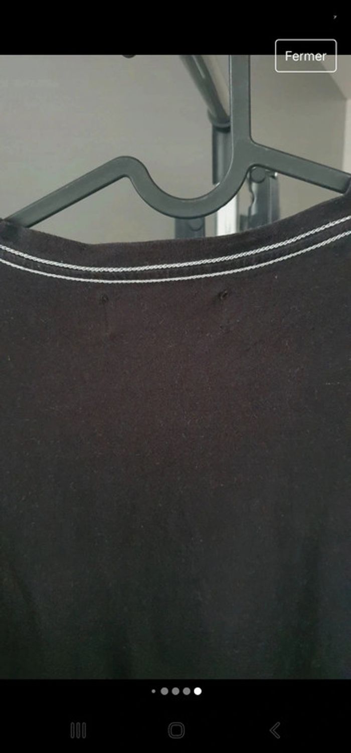 Tee-shirt manche longue taille 16 ans noir kaporal - photo numéro 7