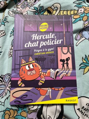 Roman jeunesse Hercule chat policier