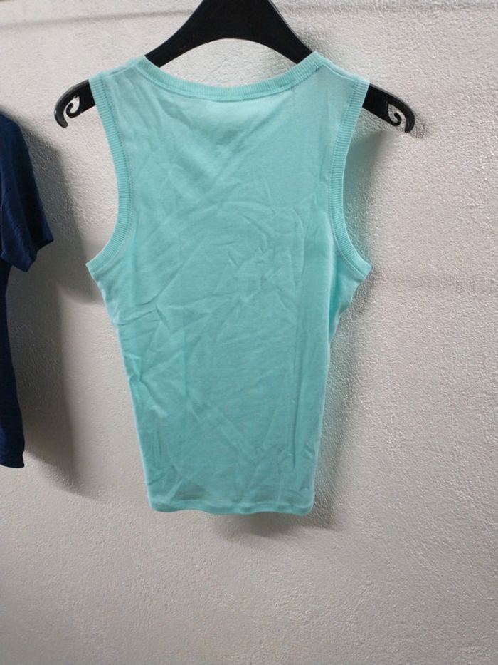 Débardeur Camaïeu vert taille 2 - photo numéro 5