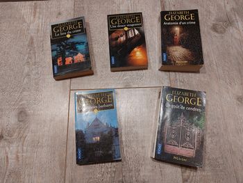 Lot livres Elizabeth George