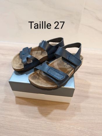 Sandales bleu marine Citrouille et Compagnie - Taille : 27