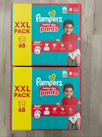 Pampers pants taille 8