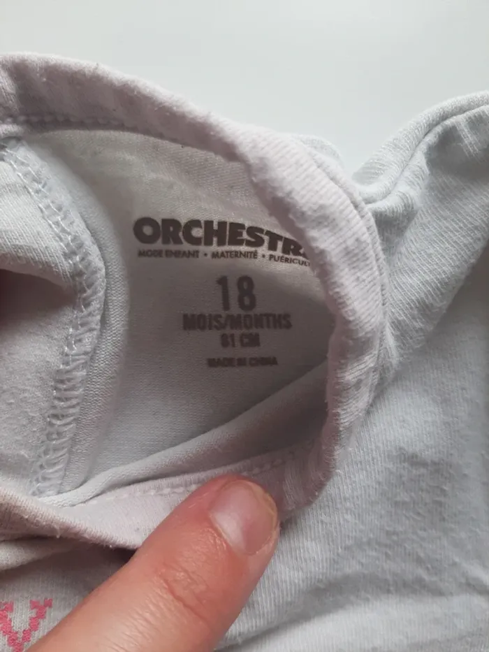 Lot de 4 pyjamas léger 18 mois - photo numéro 8