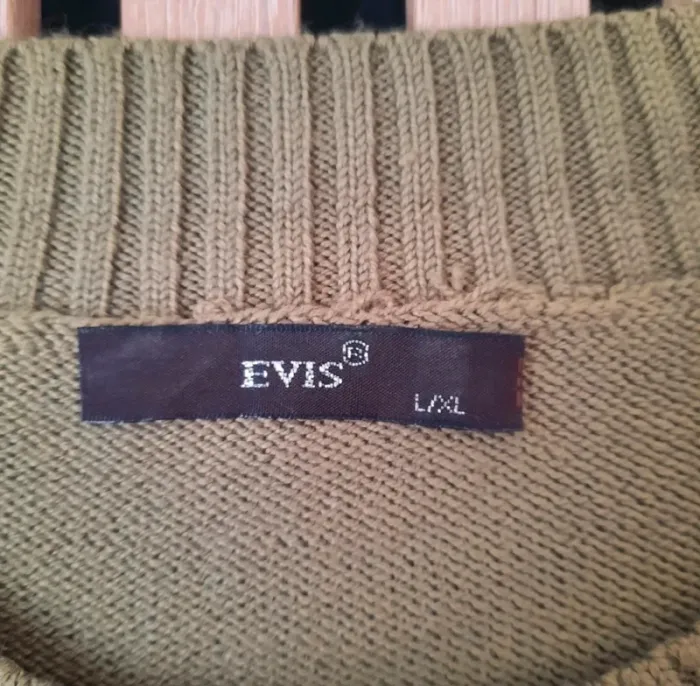 Pull vert rose laine Evix T 40/42 - photo numéro 7