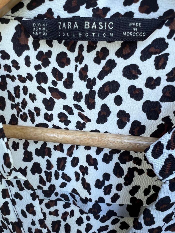 Haut manche longue léopard Zara XL 42 - photo numéro 3