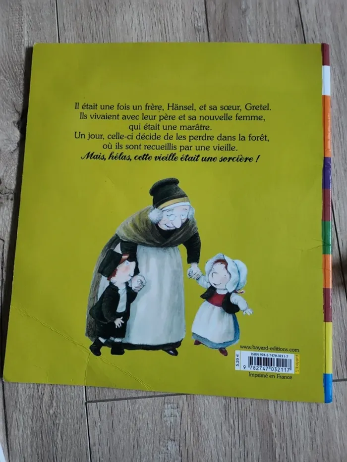 Livre Hansel et Gretel - photo numéro 2