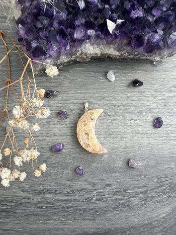 Pendentif en citrine de Madagascar - Pierre véritable