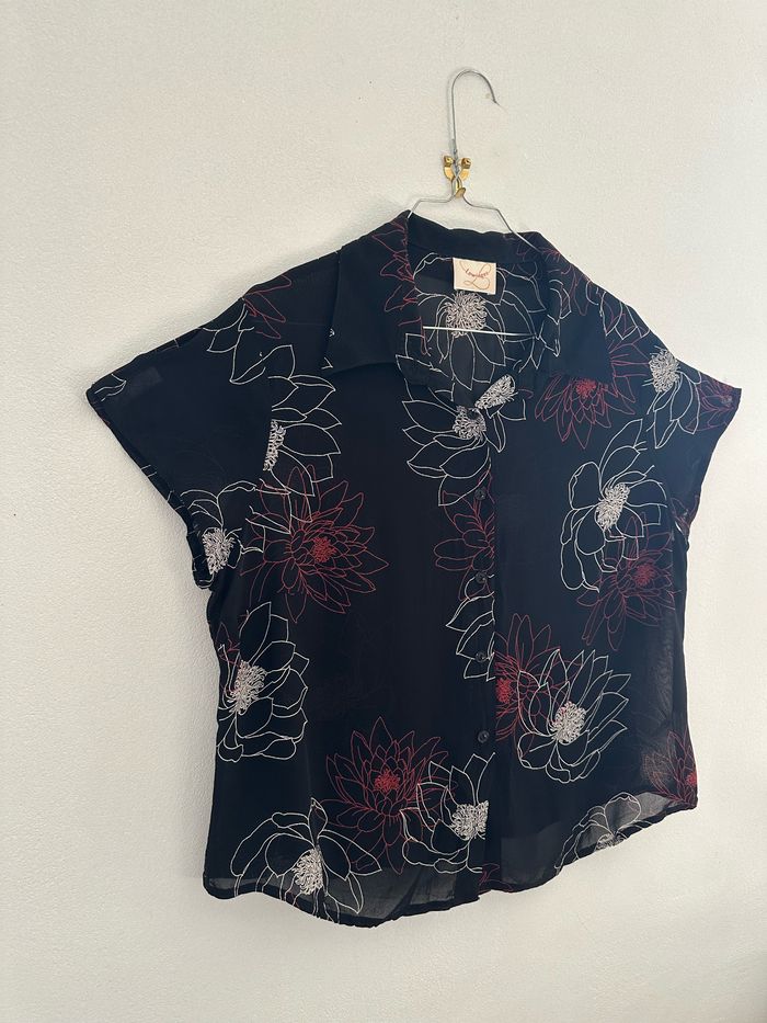 🖤 Sublime chemise vintage Lewinger 🖤 - photo numéro 2