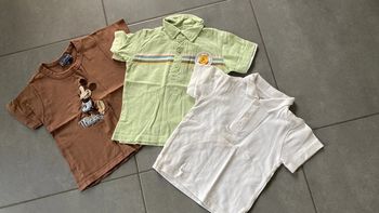 Lot ensemble polo tee shirt vêtement garçon 3 ans