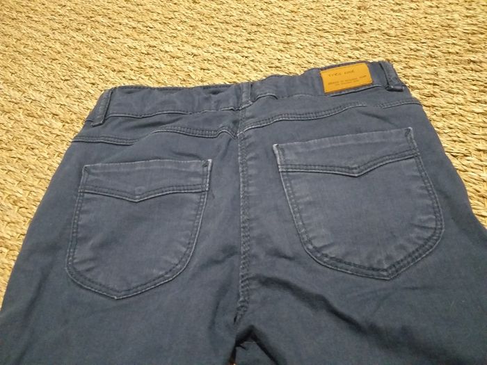 Pantalon skinny bleu Tape l'oeil 8ans - photo numéro 2