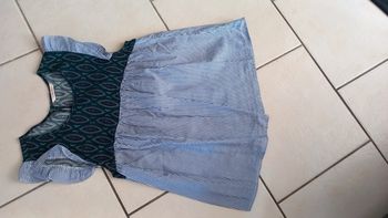 Tunique rayée camaieu 38 femme tbe *