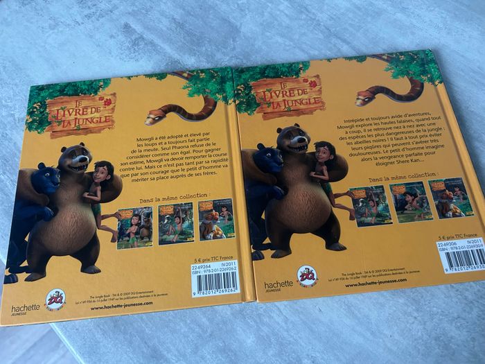 livre de la jungle lot de 2 livres les abeilles noires et la compétition - photo numéro 3