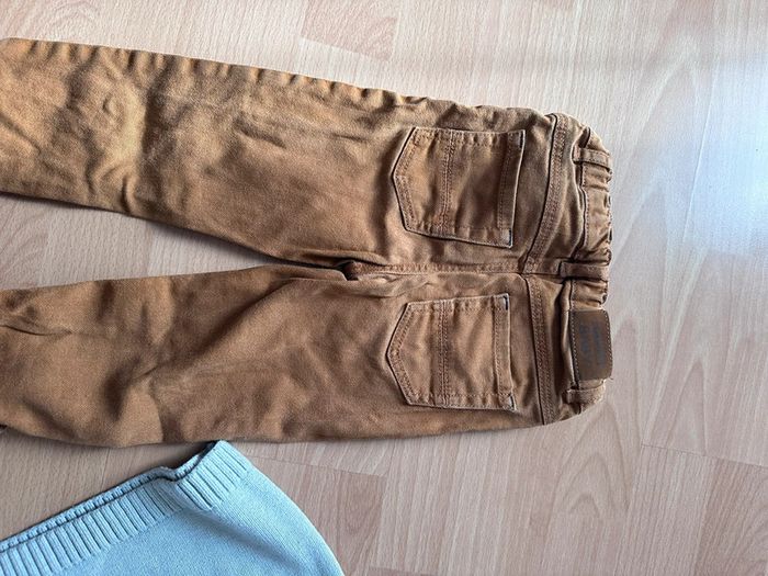 Ensemble pantalon moutarde pull - photo numéro 3