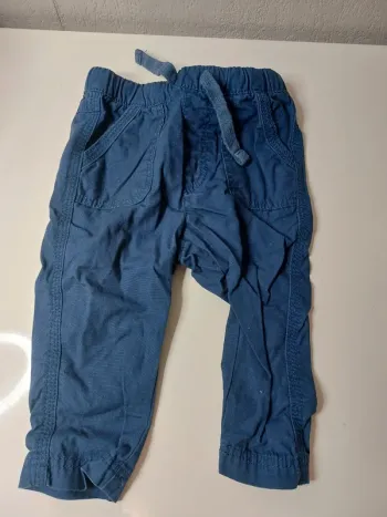 Pantalon bleu marine " Kiabi"