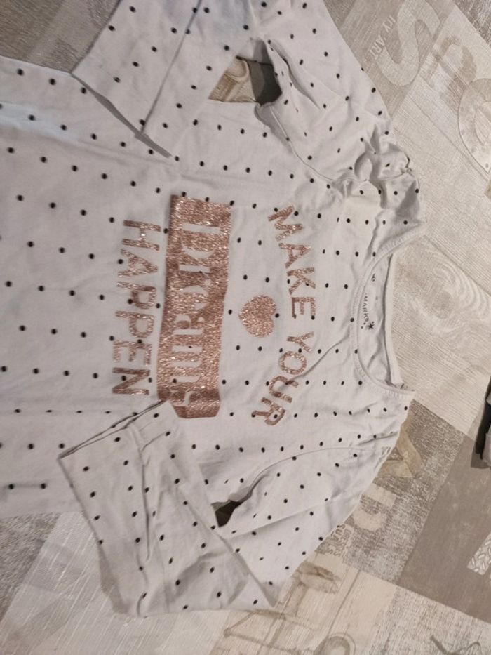 T-shirt manches longues taille 5 6 ans - photo numéro 4