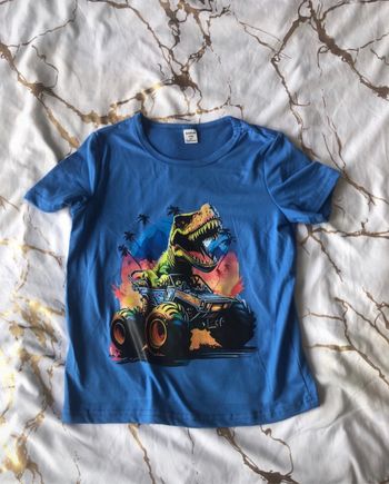 T shirt shein dinosaure 6 ans