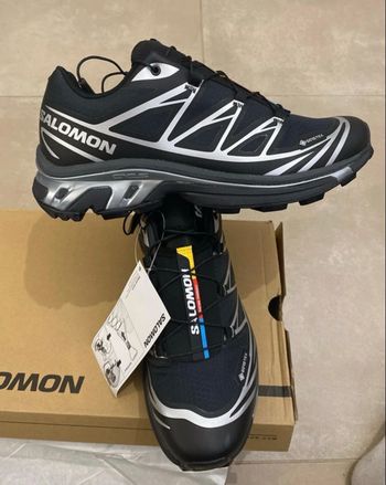 Salomon XT6 GoreTex Black Silver