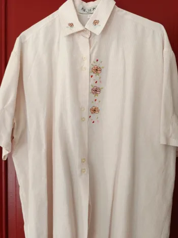 Chemise manches courtes vintage Al'Son
100% coton