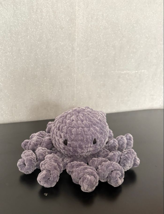 Pieuvre crochet toute douce
