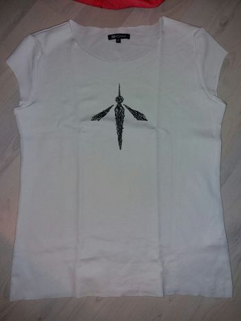 Tee shirt blanc neuf femme taille 38
