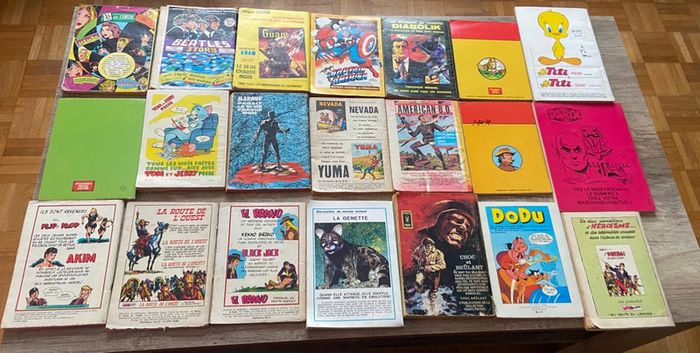 Lot de 21 bd comics petit format - photo numéro 12