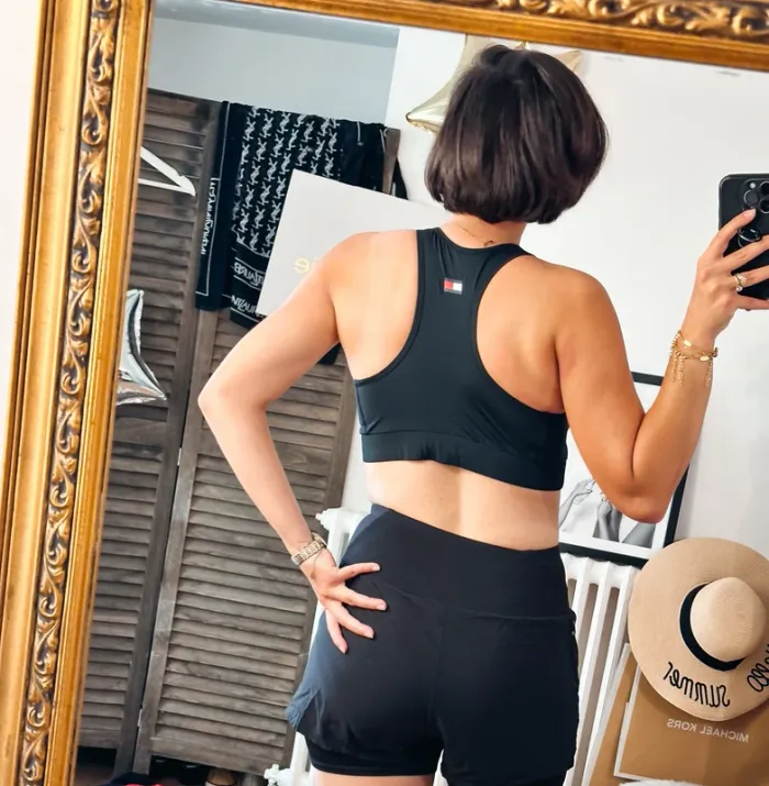 Brassière de sport Tommy Hilfiger noire taille 40 - photo numéro 3