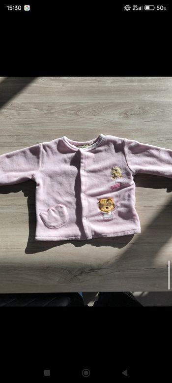 Gilet taille 6 mois
