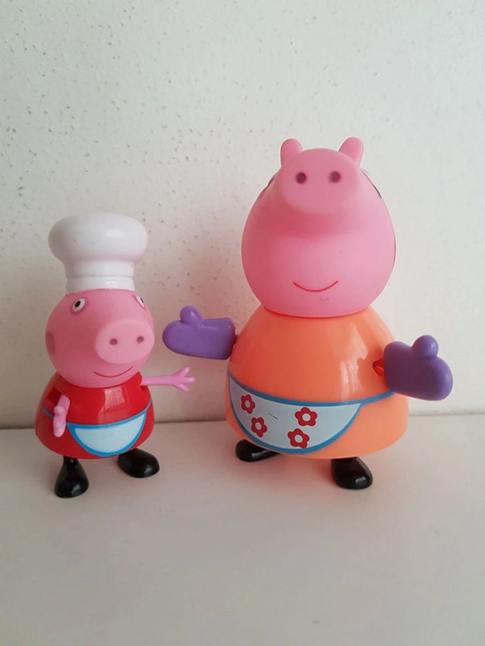 Figurines Peppa, maman pig, cuisine - photo numéro 3
