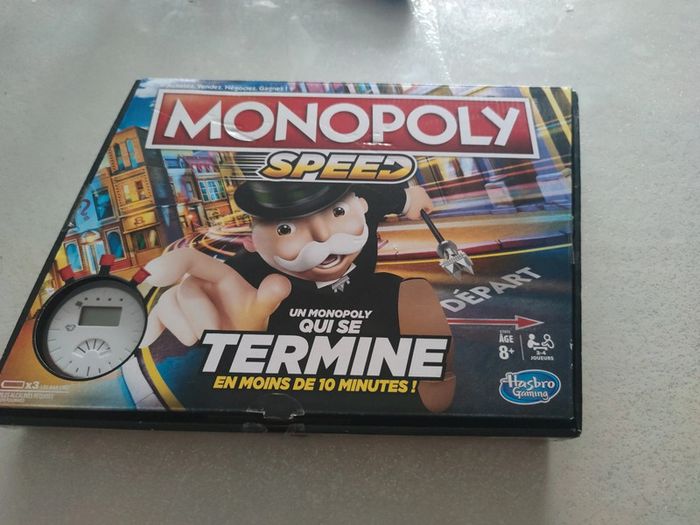 Jeu Monopoly speed