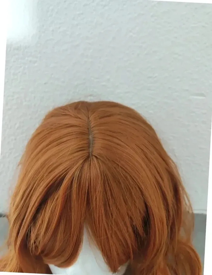 Perruque Naturelle Rousse Glamour Tendance - photo numéro 6