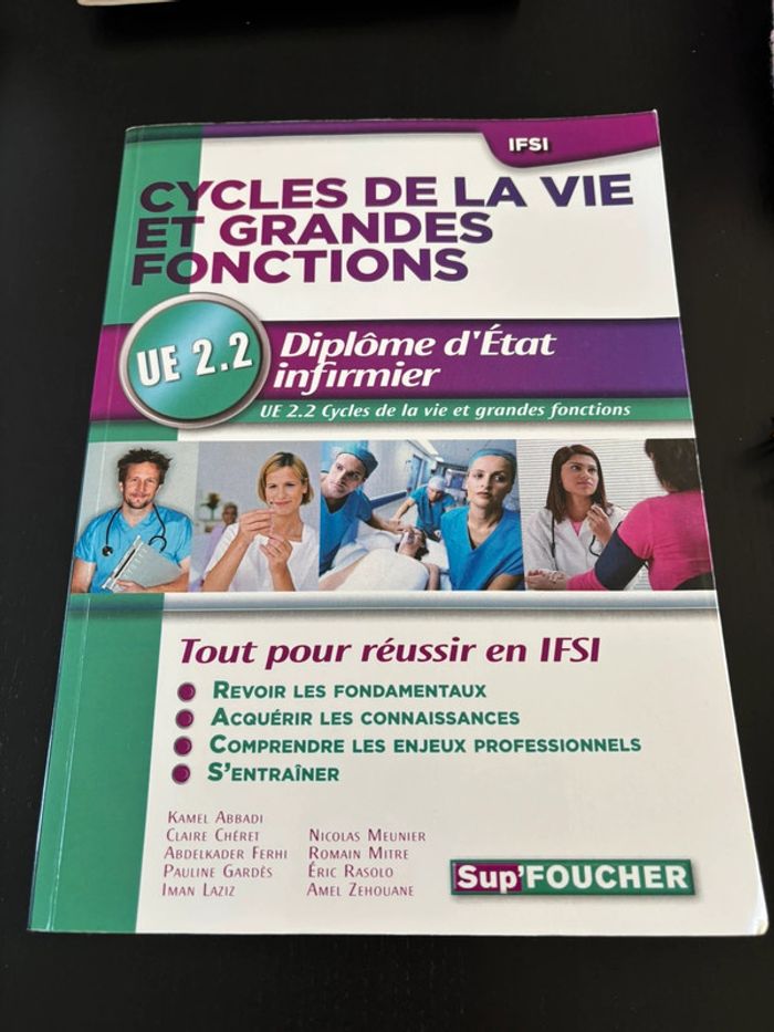 IFSI - Cycles de la vie et grandes fonctions UE 2.2