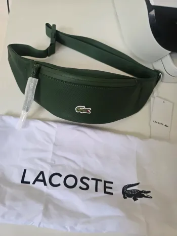 Sac banane Lacoste vert neuf avec étiquettes 🏷