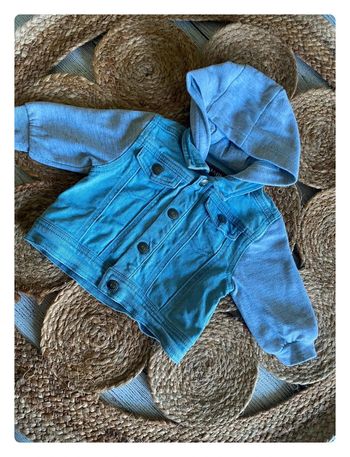 Veste jean/coton 🐒 6 mois - Kiabi