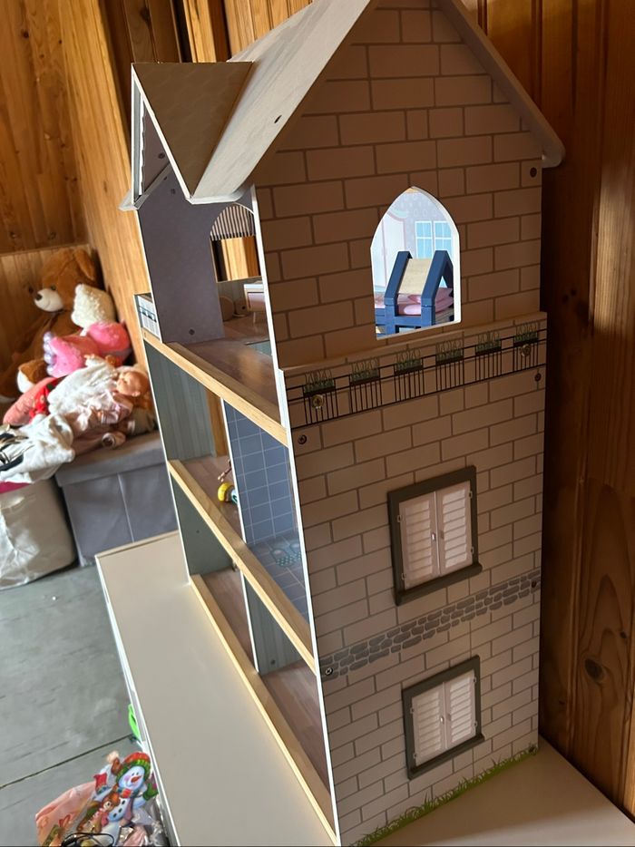 Maison de poupée bois - photo numéro 3