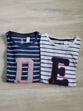Lot de 2 tee-shirts manches longues