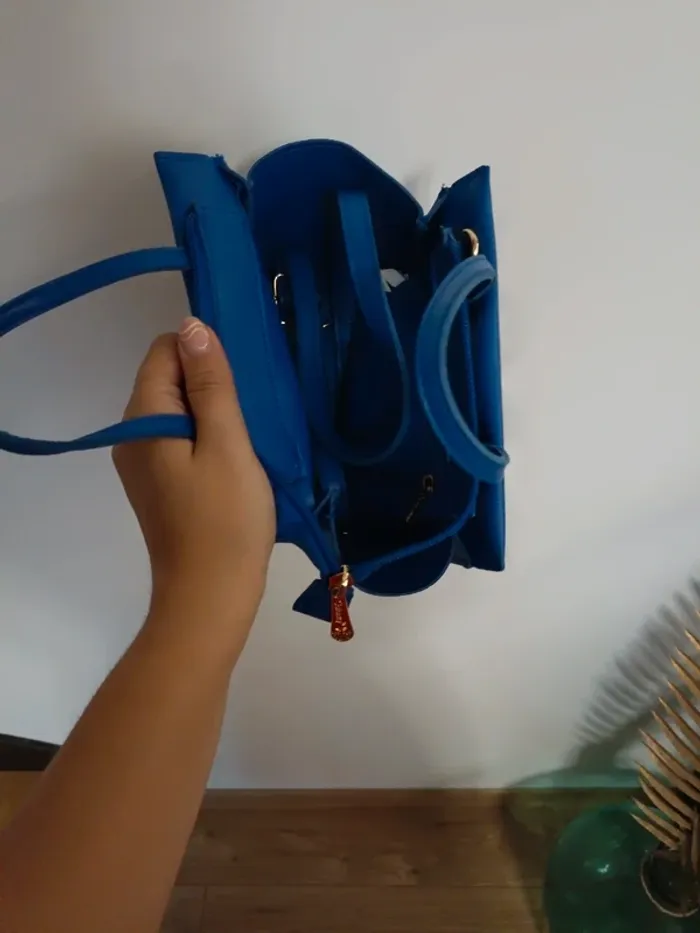 Petit sac bleu - photo numéro 2